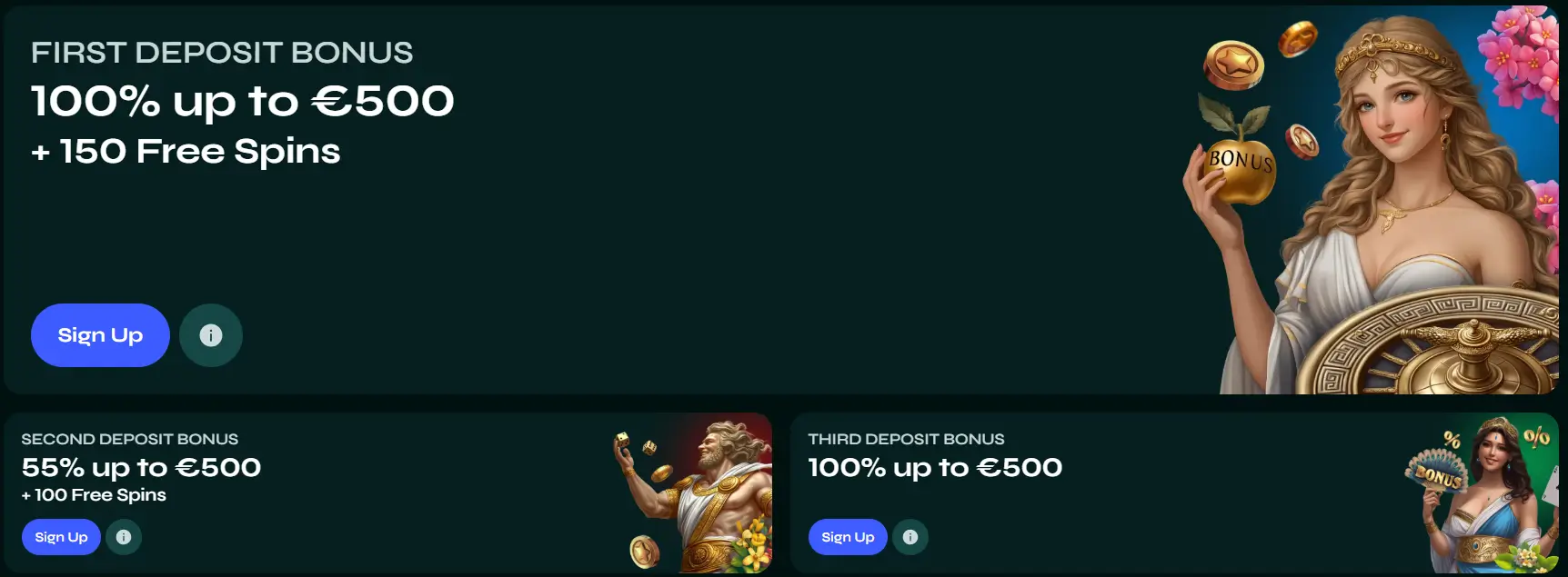 Bonus di benvenuto di Savaspin Casino per nuovi giocatori fino a €500 e giri gratuiti